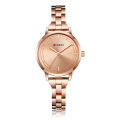 CURREN 9019 Women Quartz Pointer Movement Watch Newest Elegant Rose Gold Ladies Watches